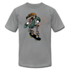 Skater Wolf T-Shirt - slate