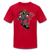 Skater Wolf T-Shirt - red