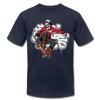Skater Skeleton T-Shirt - navy