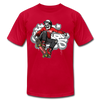 Skater Skeleton T-Shirt - red