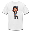 Cartoon Girl T-Shirt - white
