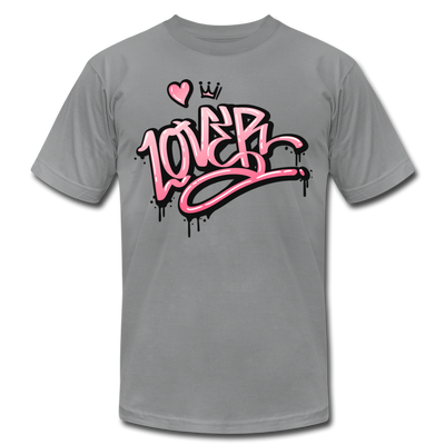 Lover Graffiti T-Shirt - slate