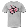 Lover Graffiti T-Shirt - heather gray