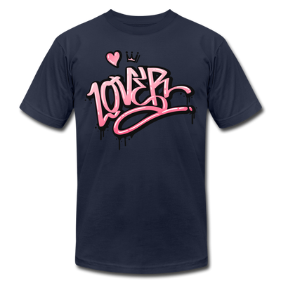 Lover Graffiti T-Shirt - navy