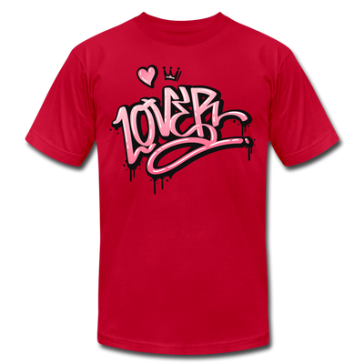 Lover Graffiti T-Shirt - red