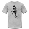 Girl Skater T-Shirt - heather gray