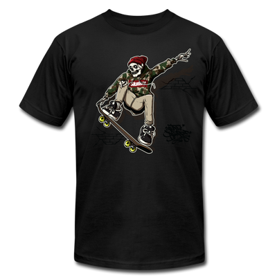 Skeleton Skater T-Shirt - black