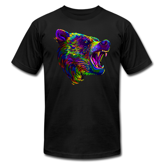 Colorful Bear T-Shirt - black