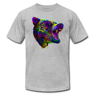 Colorful Bear T-Shirt - heather gray