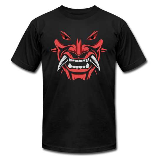 Devil Face T-Shirt - black