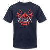 Devil Face T-Shirt - navy
