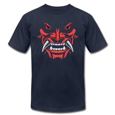 Devil Face T-Shirt - navy