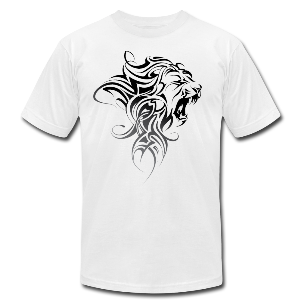 Tribal Maori Lion T-Shirt - white