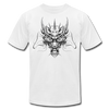 Tribal Maori Dragon Head T-Shirt - white