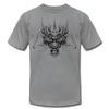 Tribal Maori Dragon Head T-Shirt - slate