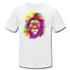 Colorful Abstract Lion T-Shirt - white