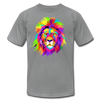 Colorful Abstract Lion T-Shirt - slate