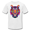 Colorful Abstract Tiger T-Shirt - white