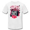 Hip Hop Boombox T-Shirt - white