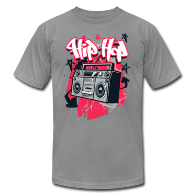 Hip Hop Boombox T-Shirt - slate