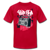 Hip Hop Boombox T-Shirt - red