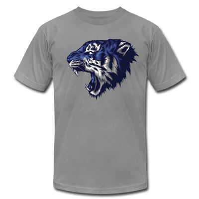Blue Jungle Cat T-Shirt - slate