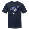 Blue Jungle Cat T-Shirt - navy