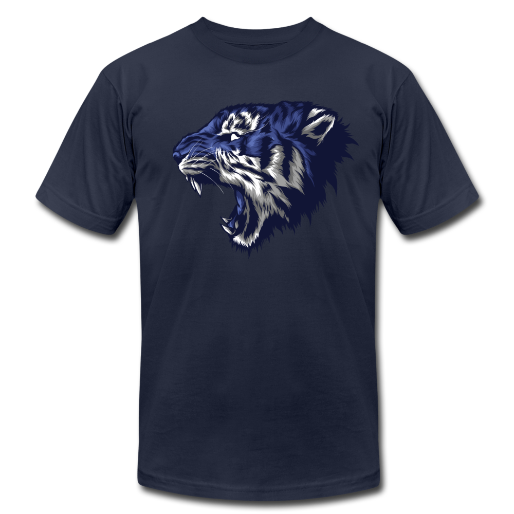 Blue Jungle Cat T-Shirt - navy