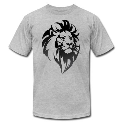 Lion Shadow T-Shirt - heather gray