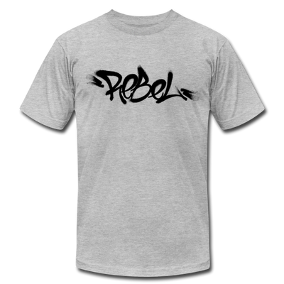 Rebel Graffiti T-Shirt - heather gray