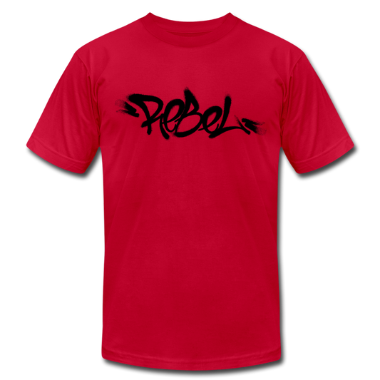 Rebel Graffiti T-Shirt - red