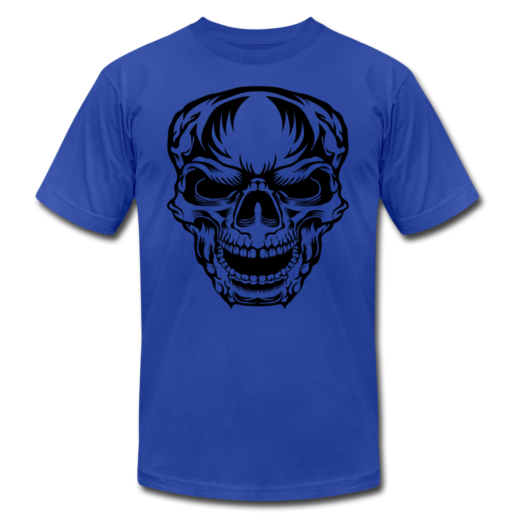 Skull T-Shirt - royal blue
