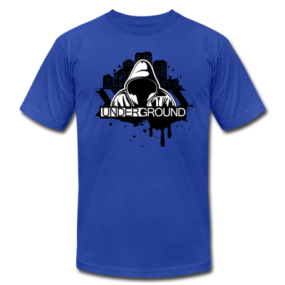 Abstract Underground T-Shirt - royal blue