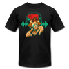 Monkey DJ T-Shirt - black
