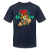 Monkey DJ T-Shirt - navy