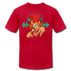 Monkey DJ T-Shirt - red