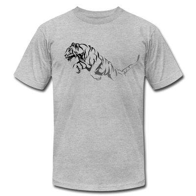 Tribal Tiger T-Shirt - heather gray