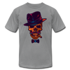 Skull Fedora T-Shirt - slate