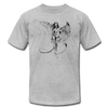 Devil Angel Girl T-Shirt - heather gray