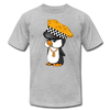 Penguin Taxi T-Shirt - heather gray
