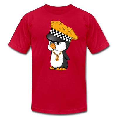 Penguin Taxi T-Shirt - red