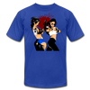 Cartoon Girls with Guns T-Shirt - royal blue