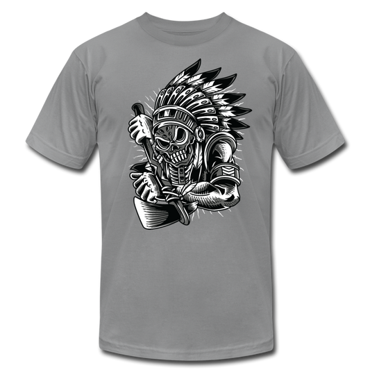 Warrior Indian T-Shirt - slate