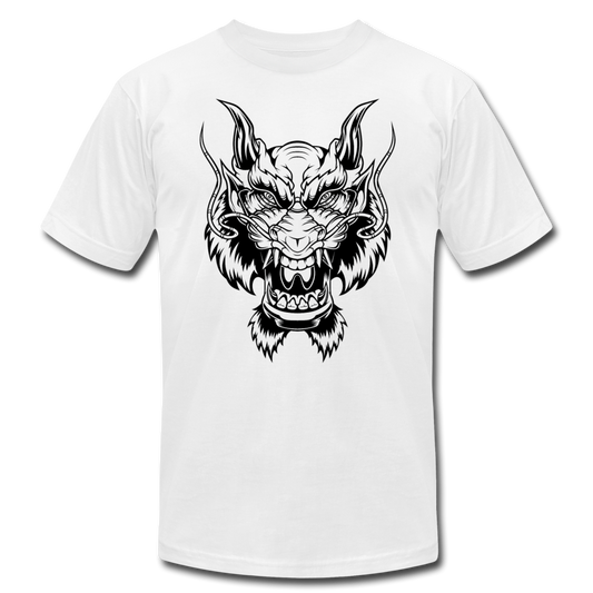 Black & White Dragon T-Shirt - white