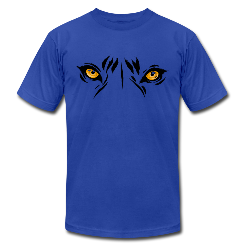 Jungle Cat Eyes T-Shirt - royal blue