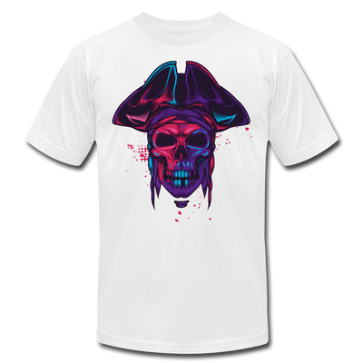 Pirate Skull T-Shirt - white
