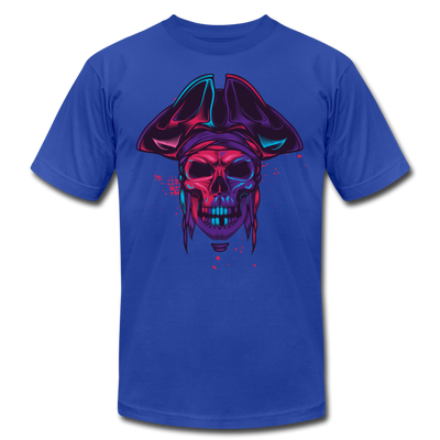 Pirate Skull T-Shirt - royal blue