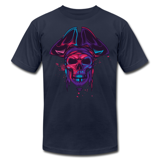 Pirate Skull T-Shirt - navy