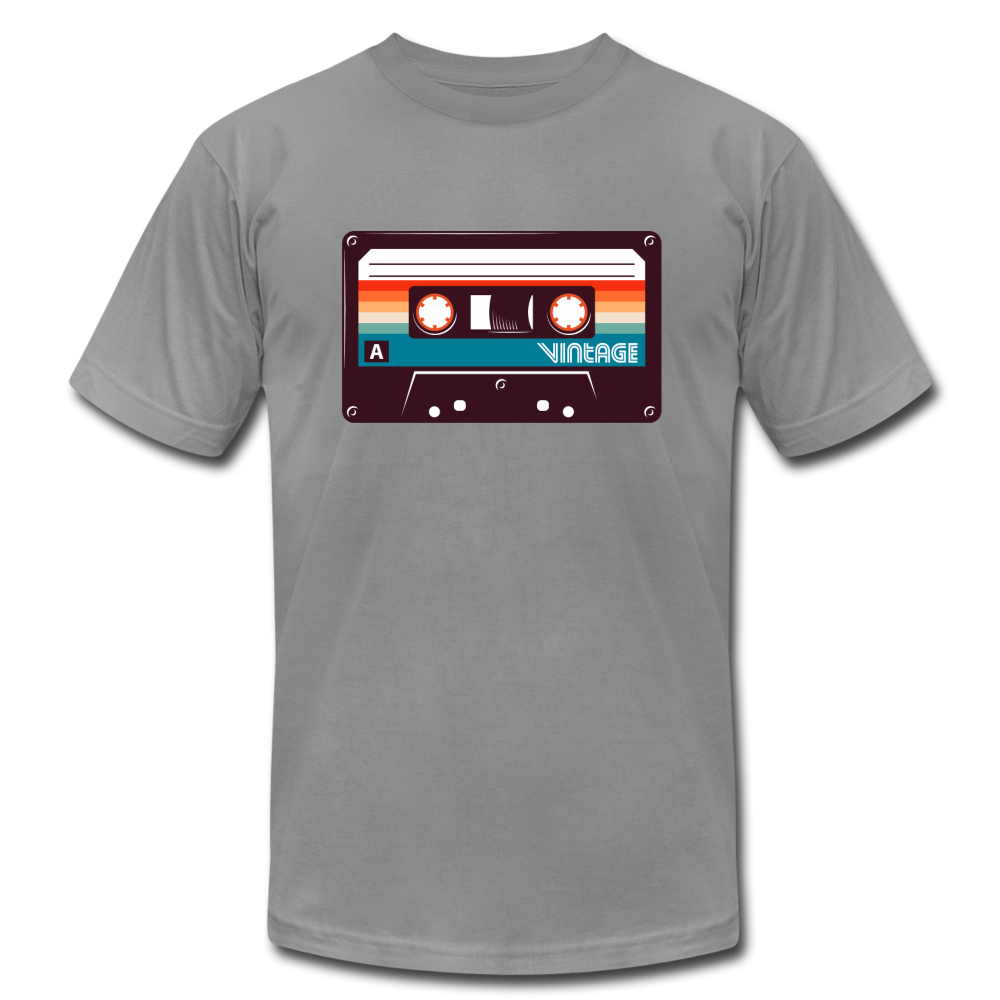 Vintage Cassette Tape T-Shirt - slate