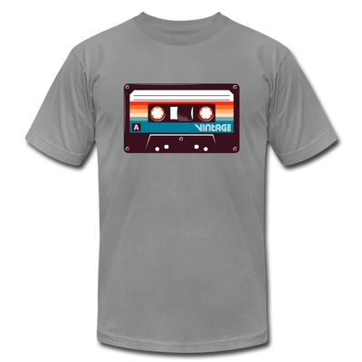 Vintage Cassette Tape T-Shirt - slate
